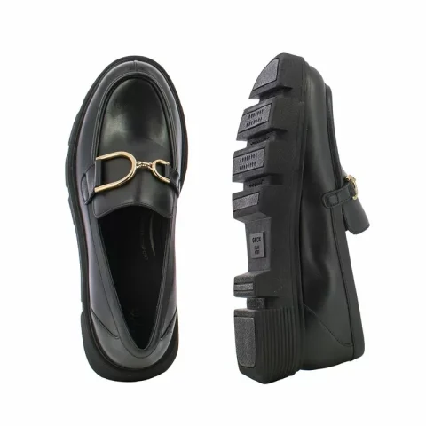 Дамски Лоуфър GEOX – D46UAH D VILDE BLACK — снимка 5