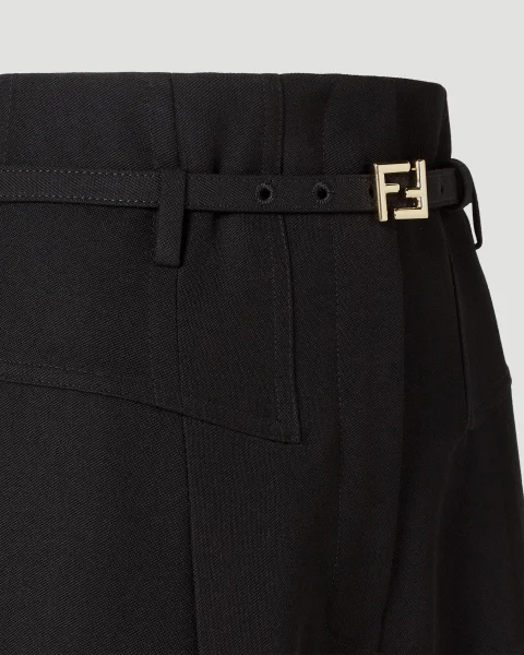 Grain de Poudre Wool Trousers — снимка 2
