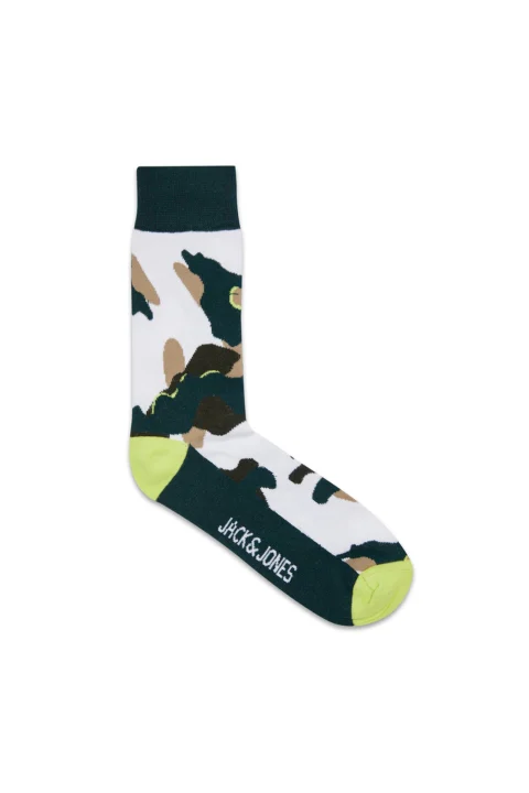 Чорапи Jaccramp Socks 5 Pack 12211136 19-5406 TCX Pine Grove — снимка 2