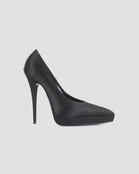 Lisa Satin Pumps