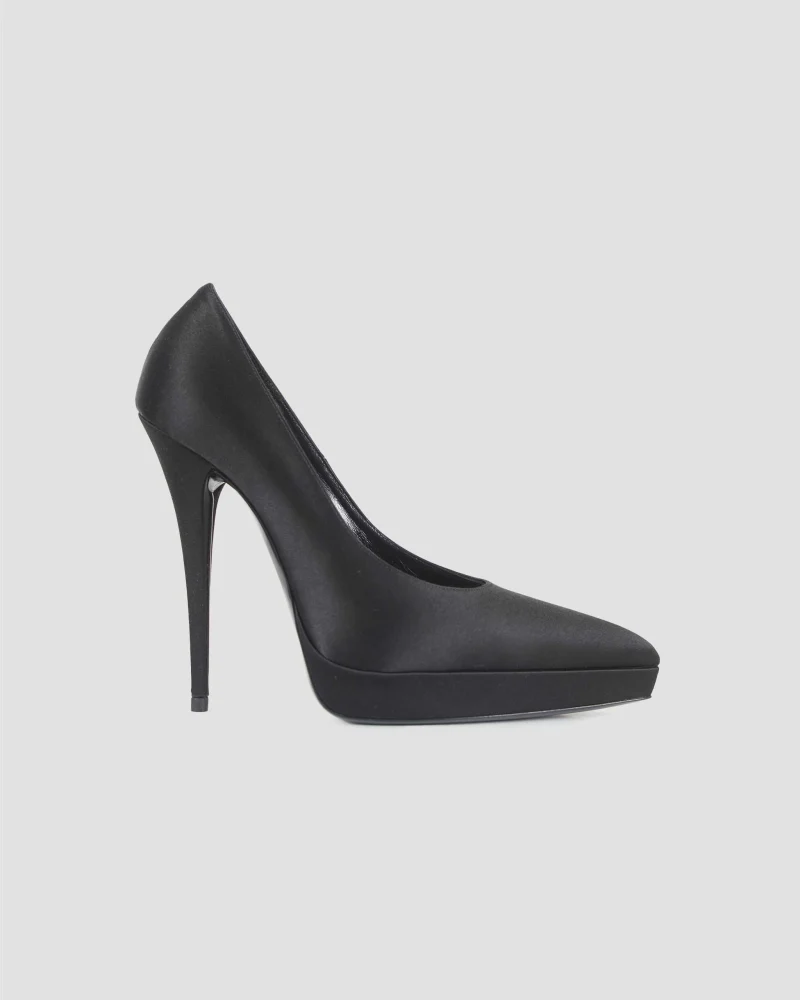 Lisa Satin Pumps