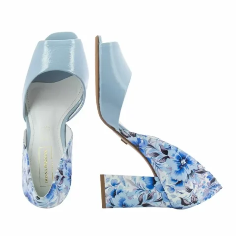 Токчета DONNA ITALIANA – 9095-515-498 LAGOS NEW BLUE BELL — снимка 5
