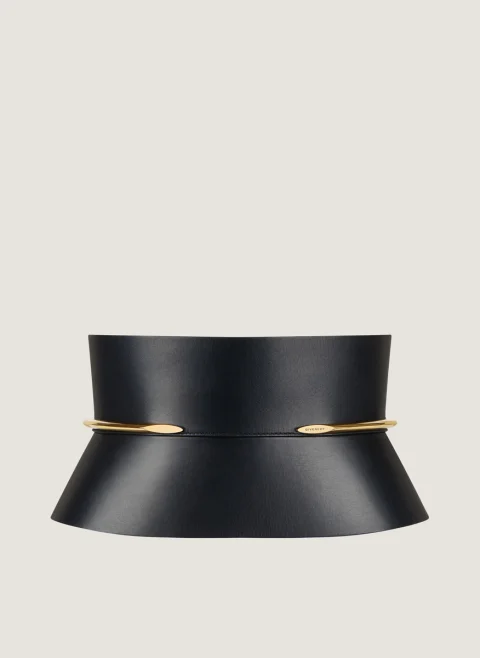 Кожен колан 'Pinch' Givenchy