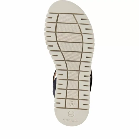 Дамски Равни Сандали TAMARIS – 1-28706-44-805 NAVY — снимка 6
