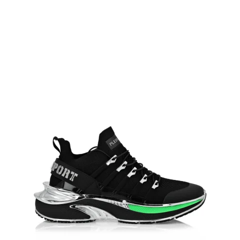 Мъжки черни маратонки RUNNER CHROME SURFER PLEIN SPORT
