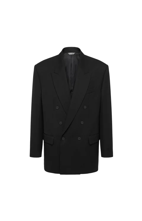 Black Wool Blazer