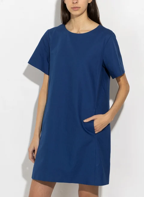 Къса рокля от памук Weekend Max Mara Wkdaloa — снимка 6