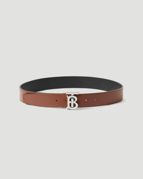 Reversible Leather TB Belt — снимка 2