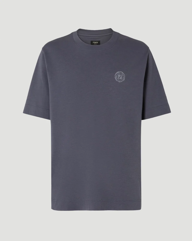 Navy Cotton T-Shirt