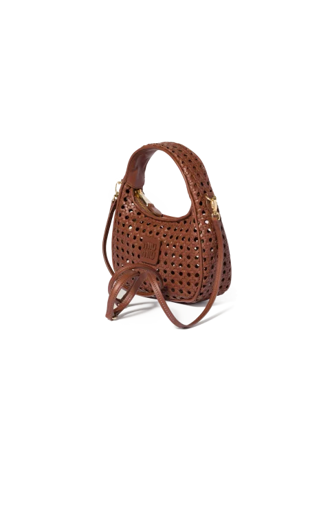 Wander Woven Leather Bag — снимка 2