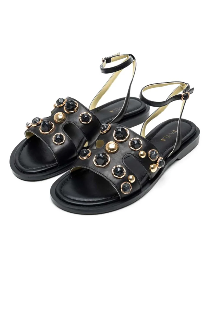 Сандали Firo 0116001515 black — снимка 2