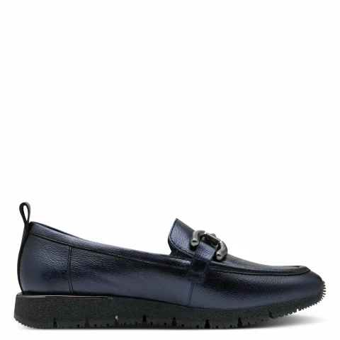 Дамски Лоуфър TAMARIS – 1-24711-42-824 NAVY METALLIC — снимка 2