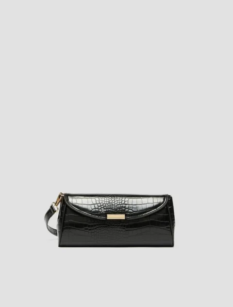 Клъч 'Crocodile-effect' Pennyblack Pbaavocado — снимка 11