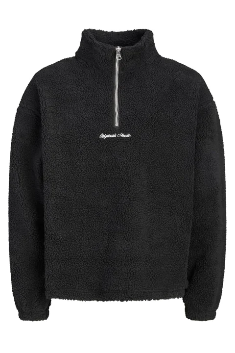 Суичър Jornorrebro Emb Teddy High Neck 12302732 C-N10 black