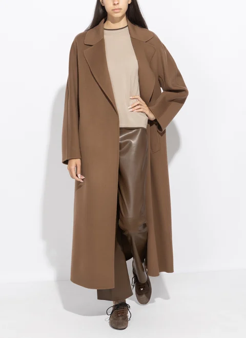 Палто от 100% фина вълна 'Robe style' 'S Max Mara Smmpenelope — снимка 5