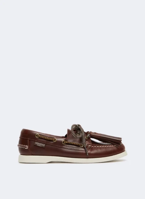 Кожени мокасини 'Boat' Weekend Max Mara Wkadockside2