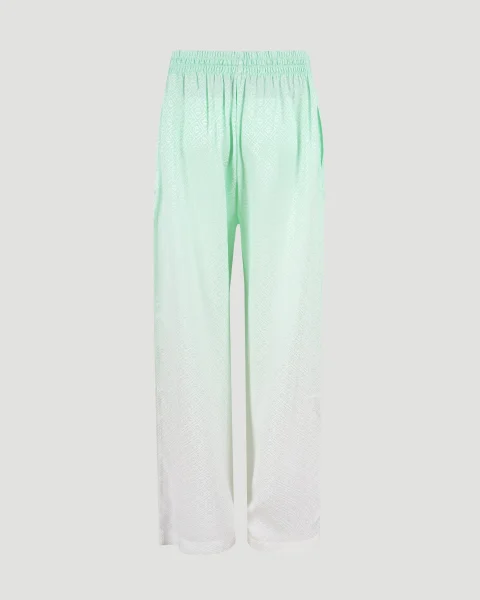 Gradient Monogram Jacquard Trousers — снимка 2