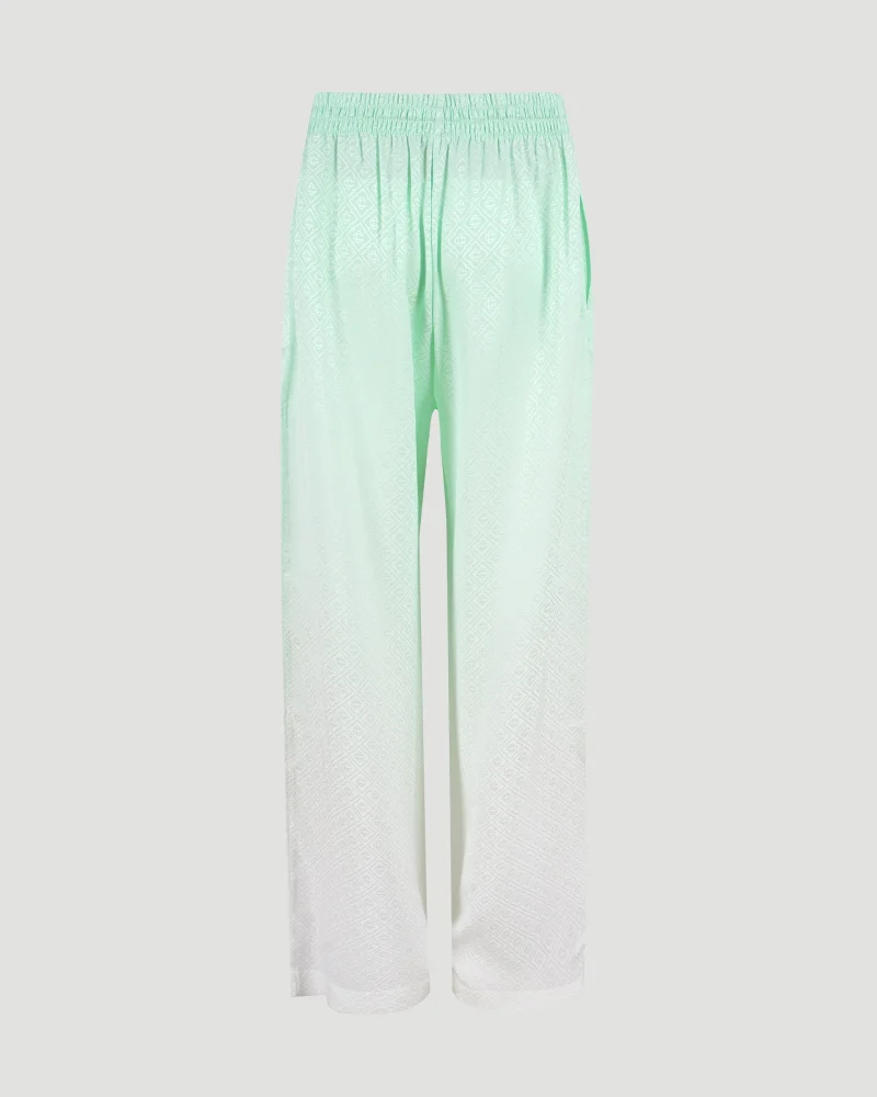 Gradient Monogram Jacquard Trousers — снимка 2