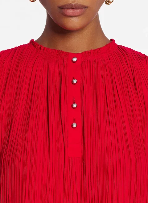 Блуза с рюш Lanvin — снимка 4