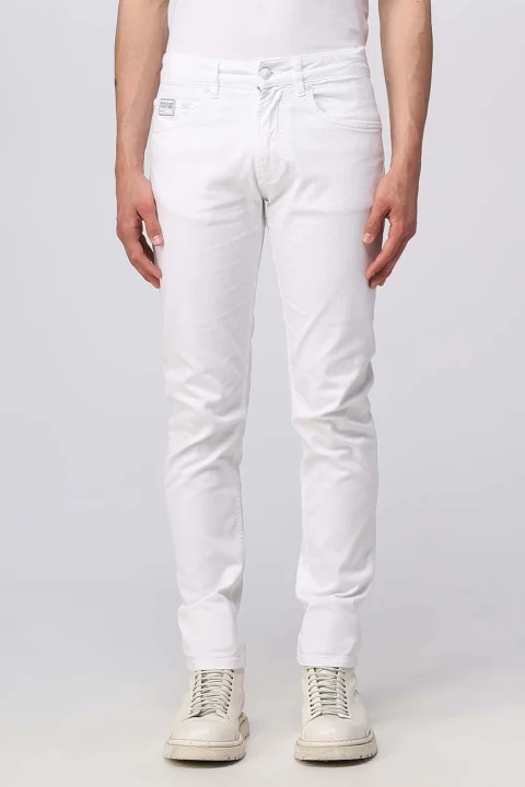 Jeans Narrow Dundee Drill Str Pxt Fp 74GAB5D0CEW01 003 white — снимка 2