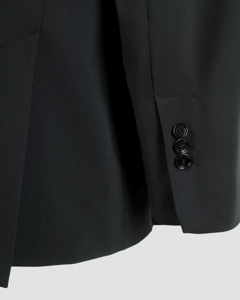 Anthracite Jacket in Wool — снимка 4