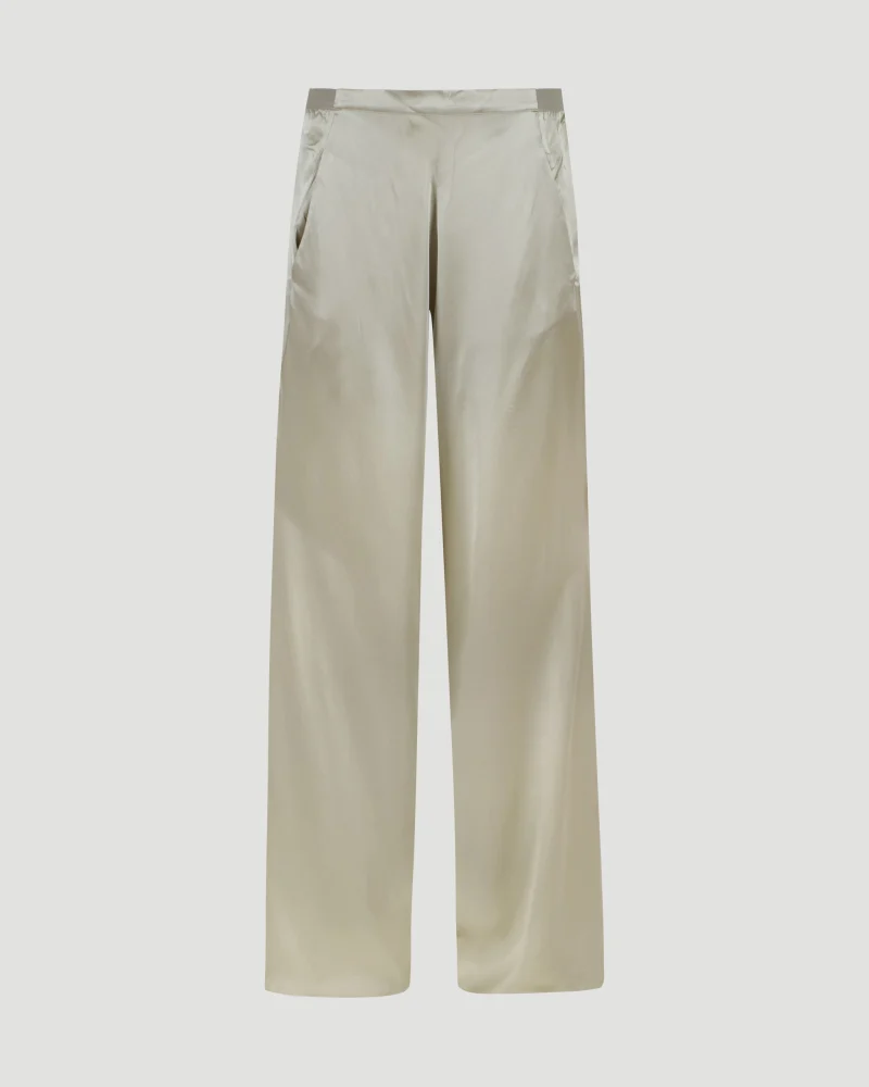 Silk Bias Trousers