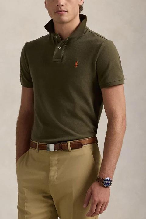 Polo Sskccmslm1-Short Sleeve 710782592014 300 green — снимка 2