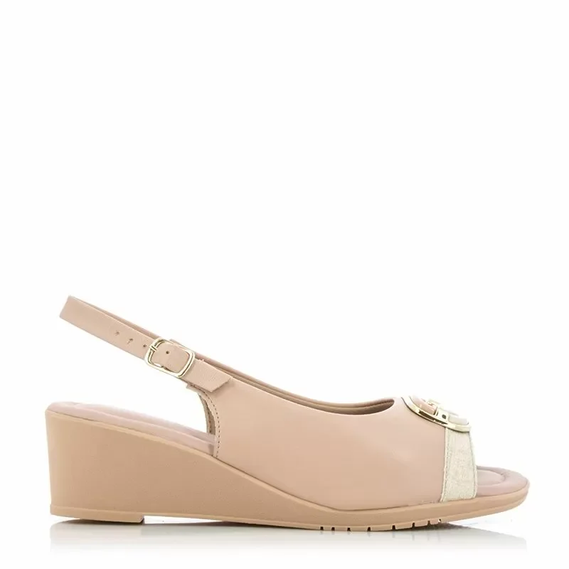 Дамски Сандали На Платформа PICCADILLY – 16301001 STRETCH SOFT ROSE