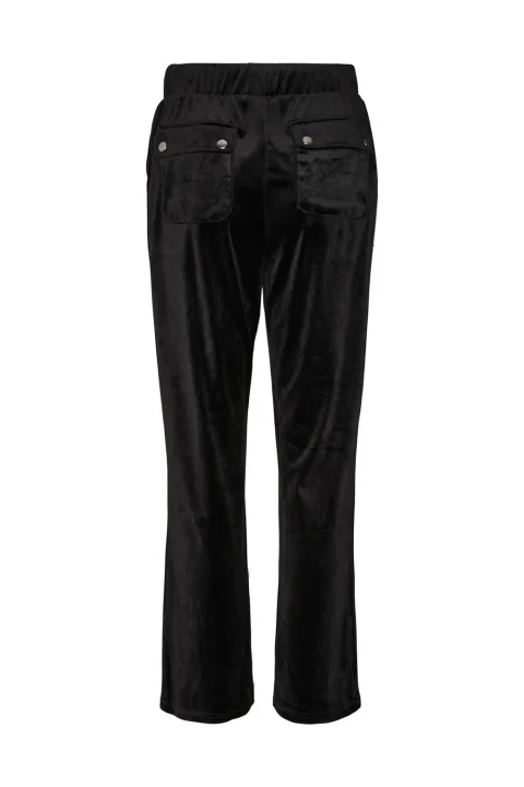 Долнище Vmathena Hw Straight Pants Jrs 10294075 C-N10 black — снимка 2