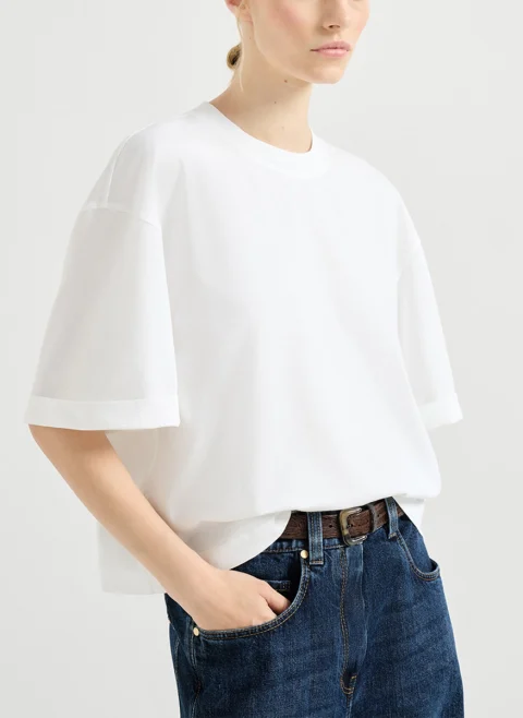 Тишърт 'Basic' Brunello Cucinelli