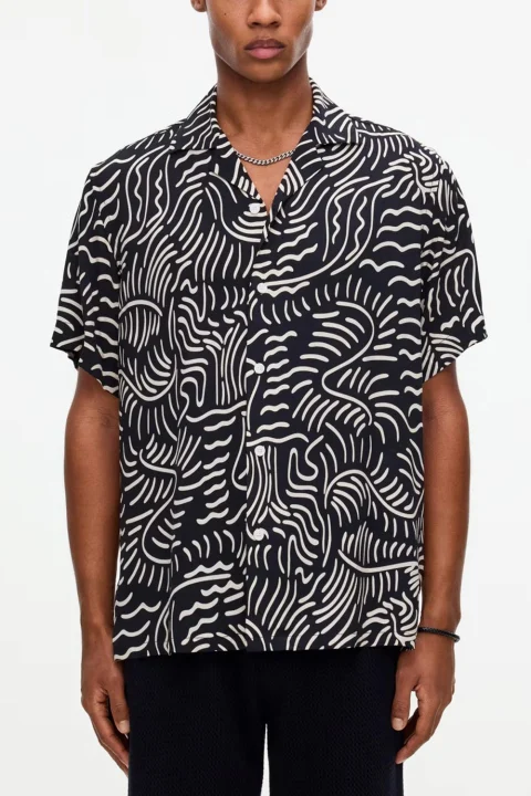 Риза Tar Lorenzo Viscose 7005 60 multicolor — снимка 2