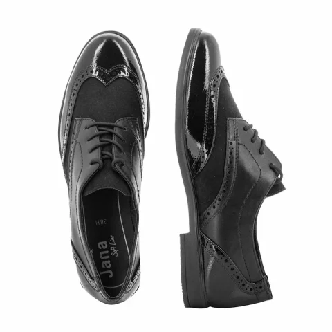 Дамски Ежедневни Jana Softline – 8-23260-42 BLACK — снимка 5