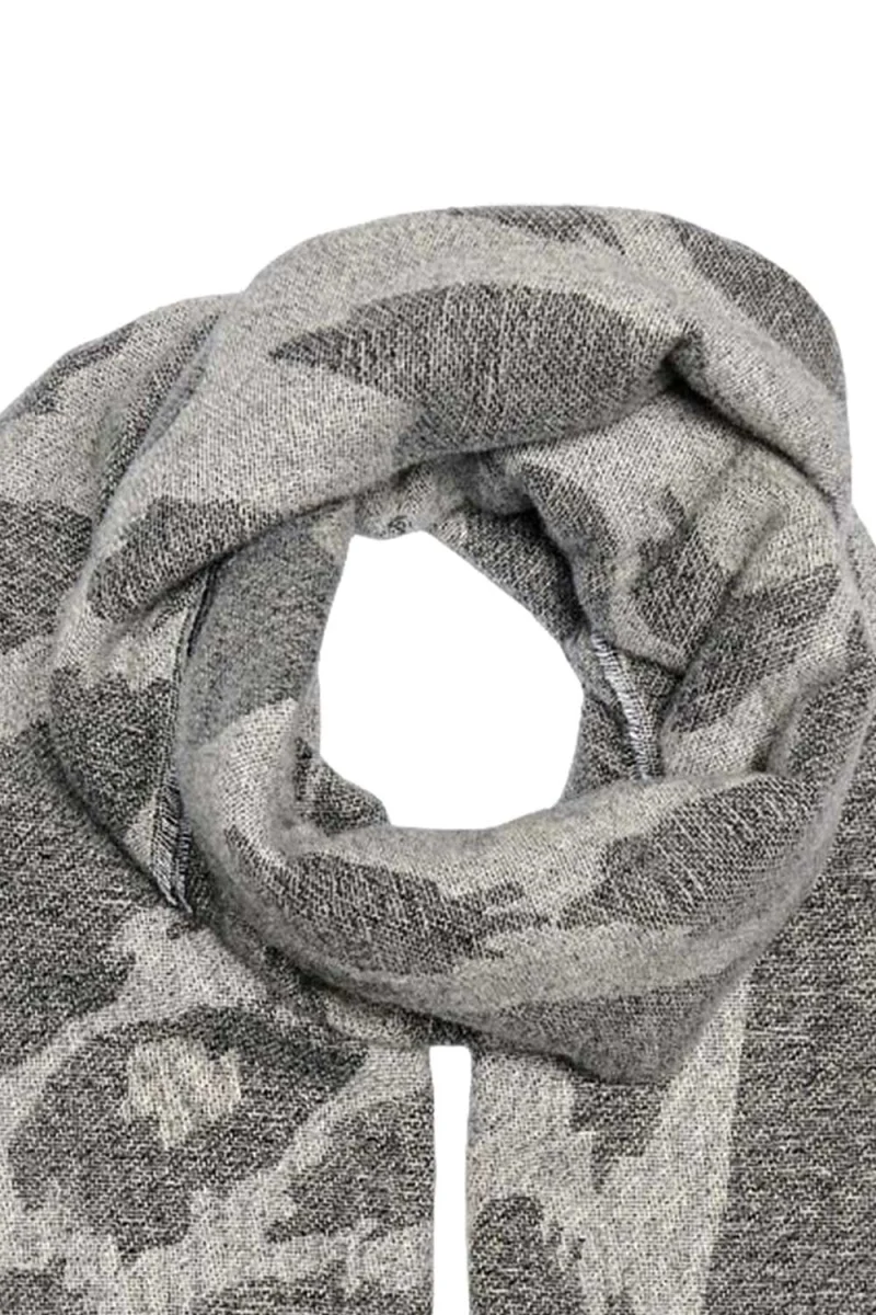 Шал Onlclarisa Animal Soft Scarf 15350130 C-N10 black — снимка 2