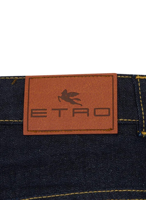 Бермуди от деним Etro Kids — снимка 3