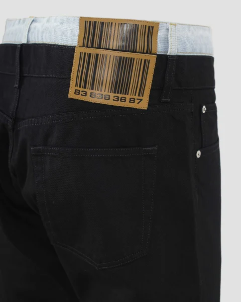 Layered Jeans in Blue and Grey — снимка 5