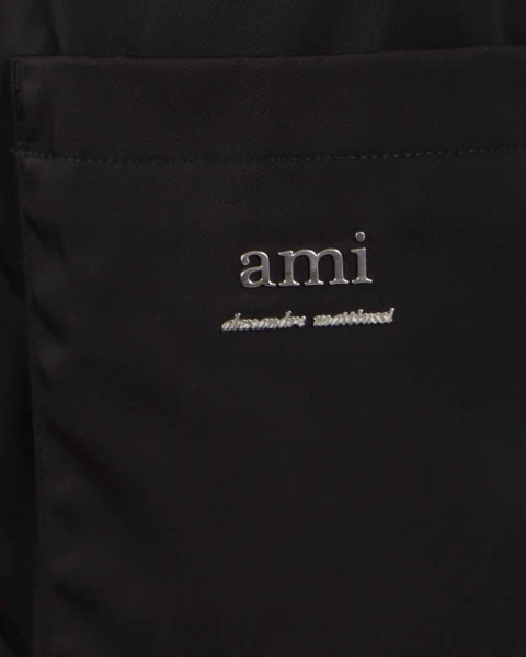 Twill Shorts in Black — снимка 2