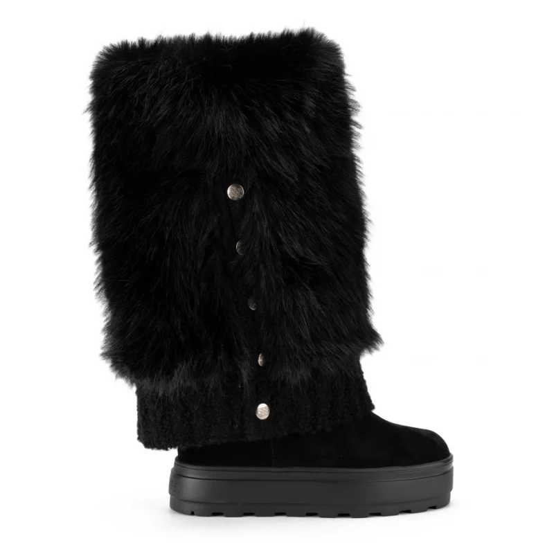Дамски боти с косъм Casadei