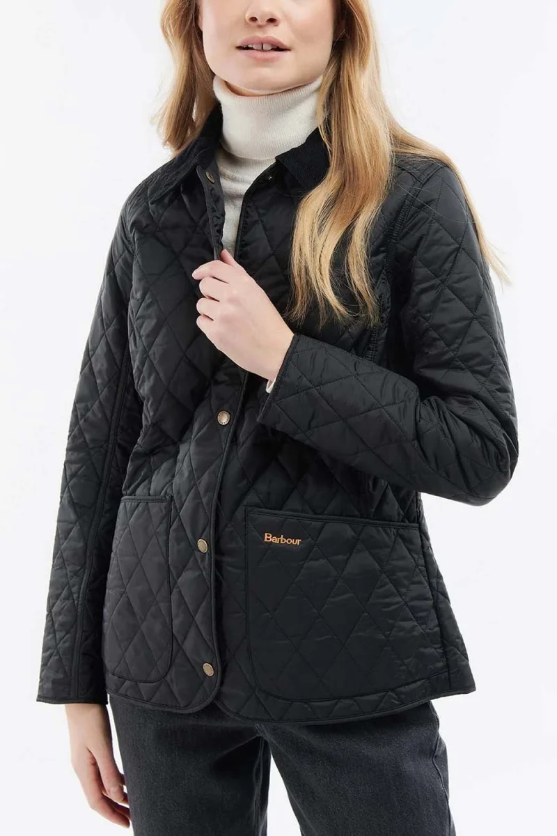 Яке Annandale Quilted LQU0475 bk91 black/turf — снимка 2