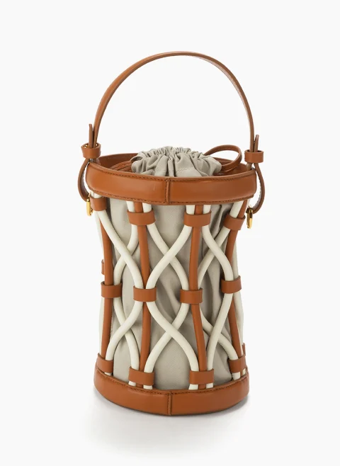 Чанта 'Bucket bag' Coccinelle Koi Crab Pearl — снимка 3