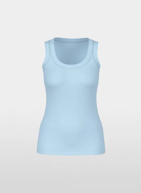 Рипсен топ 'Basic' Marc Cain Sports — снимка 11