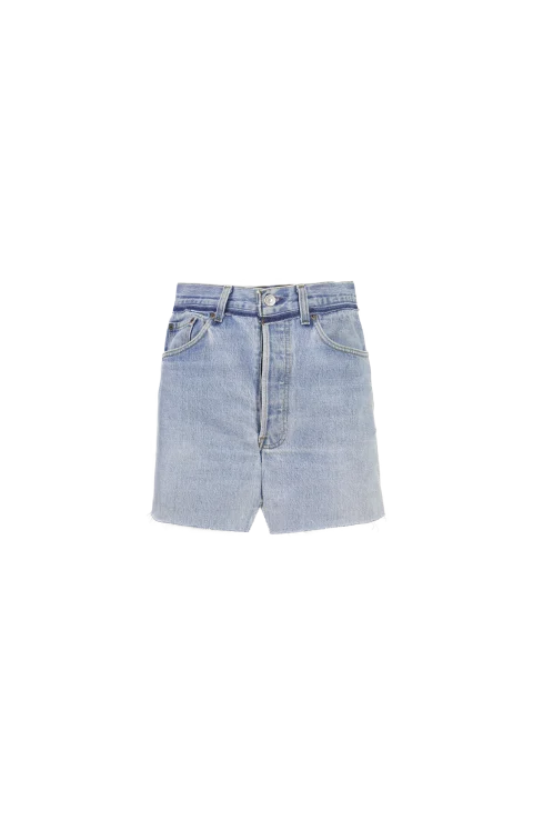 Denim Skirt in Blue