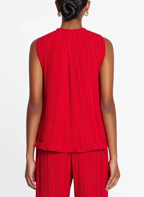 Блуза с рюш Lanvin — снимка 3