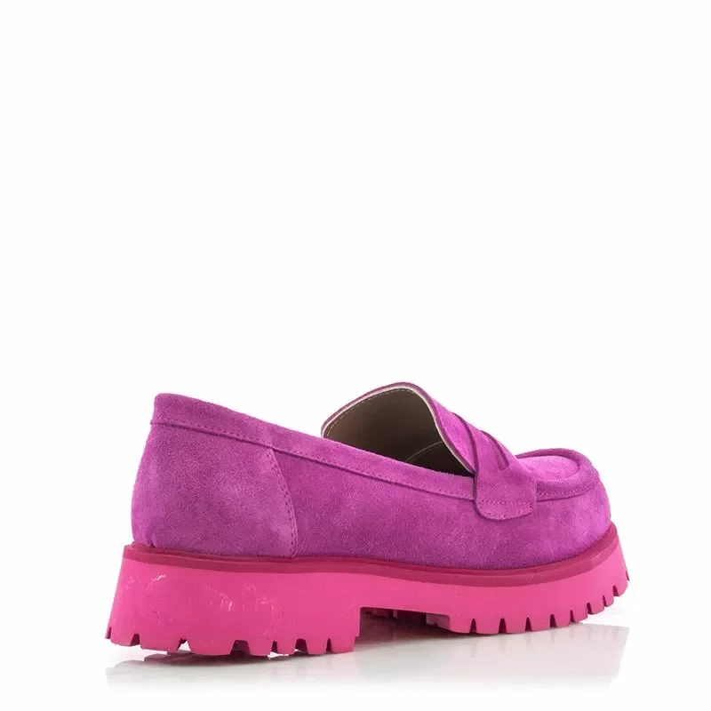 Дамски Лоуфър VENEZIA – 269-596 LEATHER PINK — снимка 2