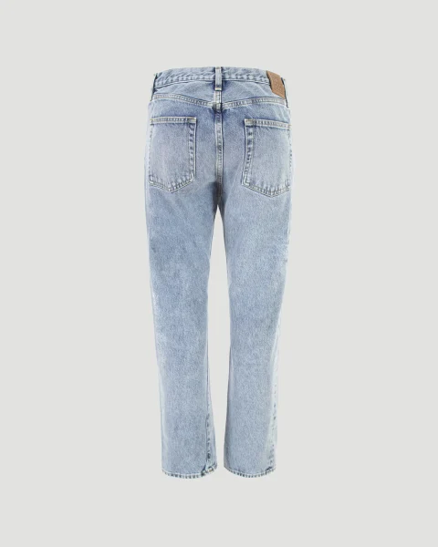 Twisted Seam Denim Worn Blue — снимка 3