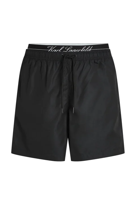 Бански Hotel Karl Crest Medboardshort B1M46010 999 black