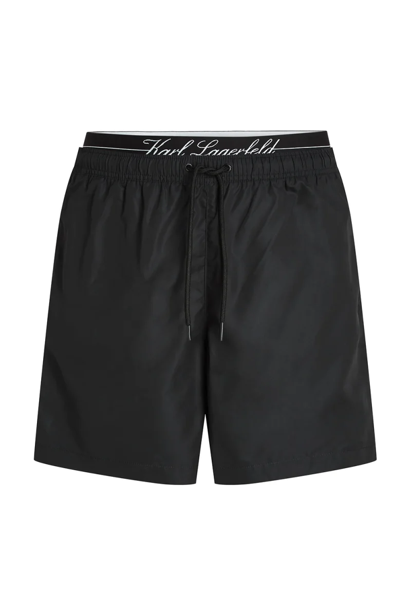 Бански Hotel Karl Crest Medboardshort B1M46010 999 black