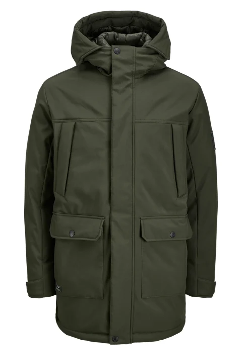 Яке Jjfinn Softshell Parka 12279243 19-0509 TCX rosin