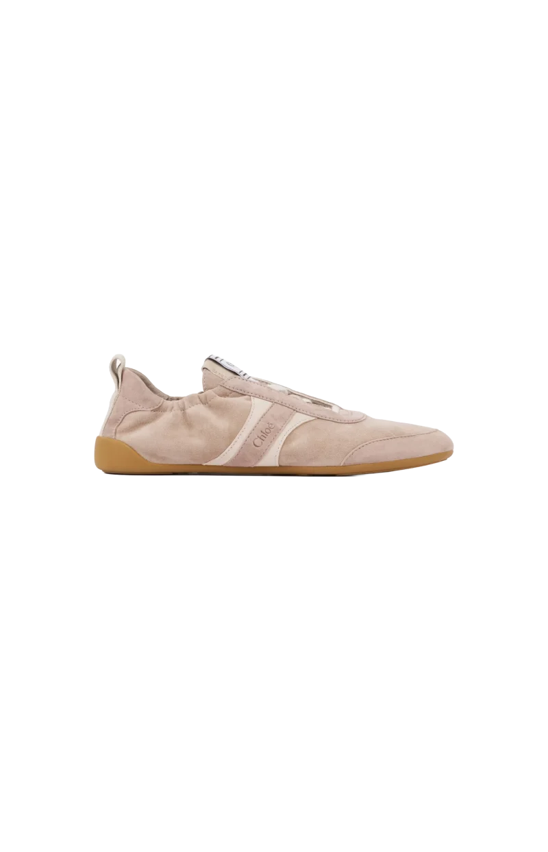 Lace-Up Panelled Sneakers