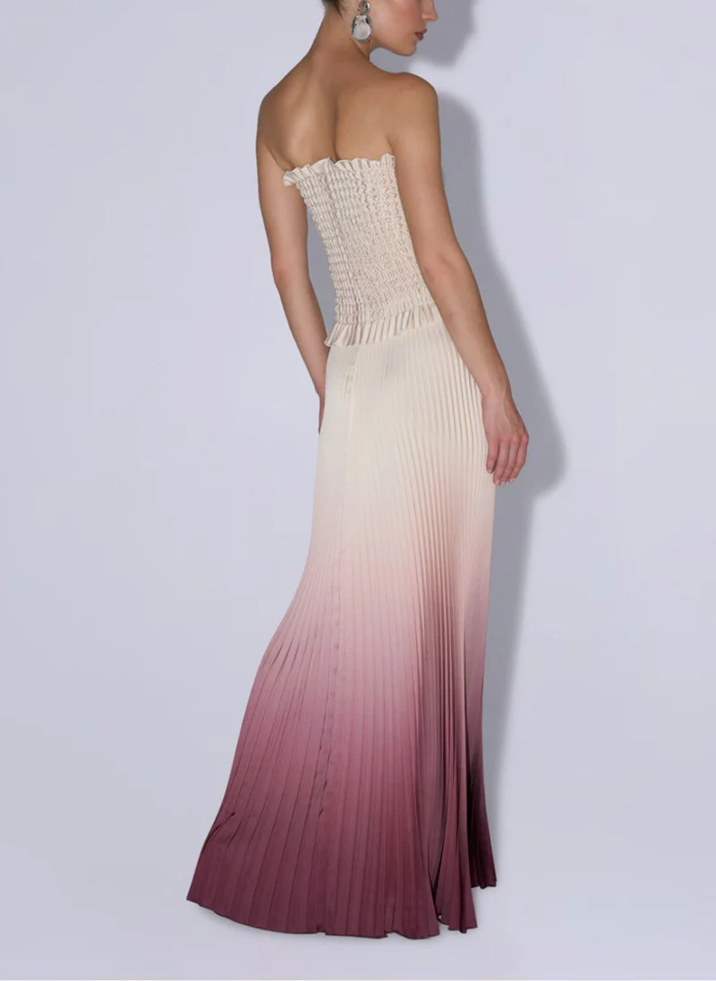 Рокля с омбре ефект 'Maya Gown' L'idee Woman — снимка 3