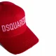 Червена бейзболна шапка Dsquared2 — снимка 4